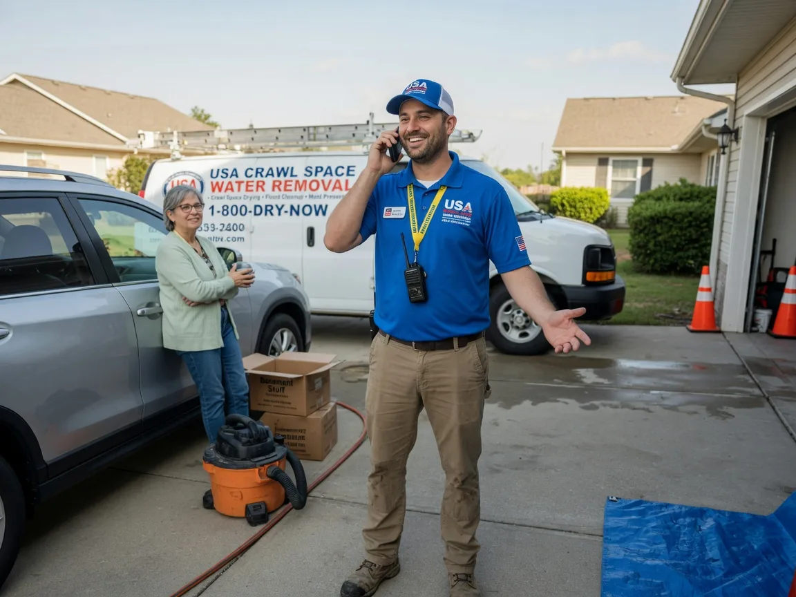 Crawl Space Water Removal Cloverdale, VA FAQs